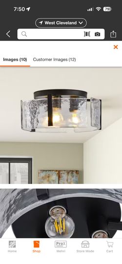 Flush Mount Ceiling Light