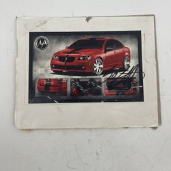 50 Cent Curtis Jackson Signed  Autographed 5”x8.5” Car Poster