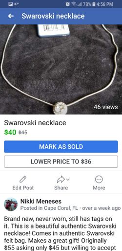 Swarovski Necklace