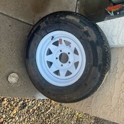 Never Used Rv Trailer Rim And Tire 