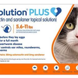 Revolution Plus For Cats 5.6-11lbs