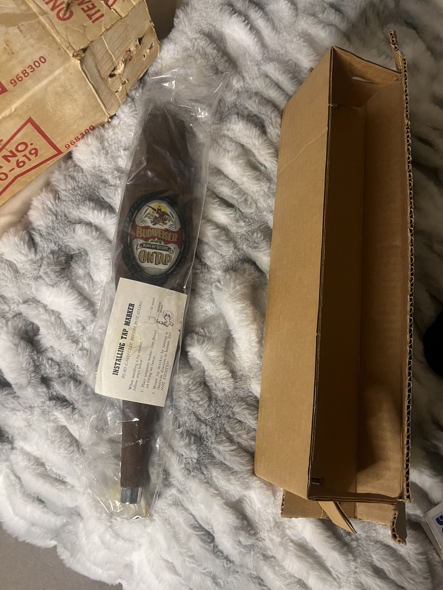 Vintage Budweiser Bar Tap