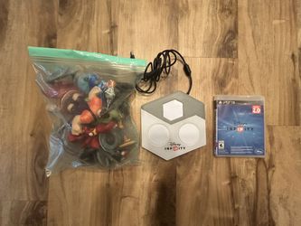 Disney Infinity 2.0 Set – PS3 Base + 12+ Figures (Disney + Marvel)