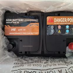 Car Battery - H6 AGM, GP 48