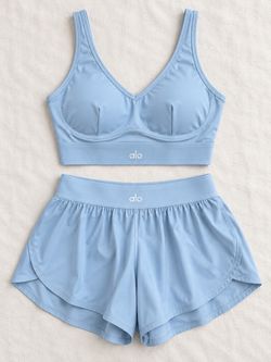 Blue Alo activewear set