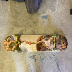 Skate Board Rick N Morty Wheels