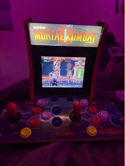 mortal kombat 1up arcade machine