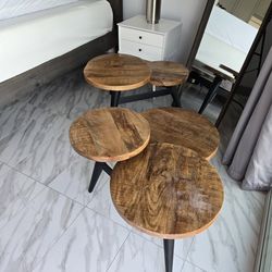 Coffee table or 2 side tables