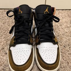 Jordan 1 SE Orange Wear Away men’s size 9