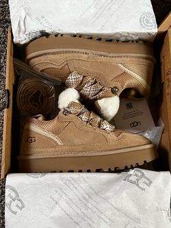 UGG High-Top Sneaker Boots Chestnut