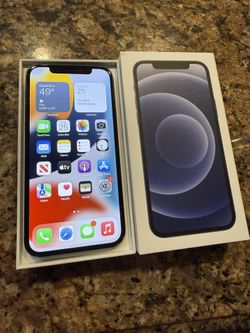 Apple iPhone 12 64gb AT&T Or Cricket Only iOS 15.4 