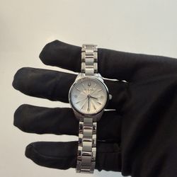 Bulova Sutton Silver w/ White Dial 96P219