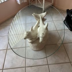 Vintage dolphin Coffee Table
