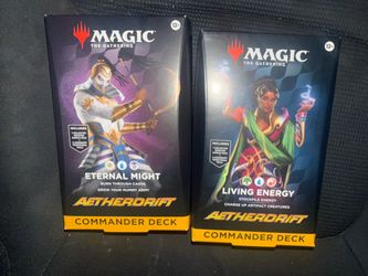 Magic: The Gathering Aetherdrift Commander Decks x2