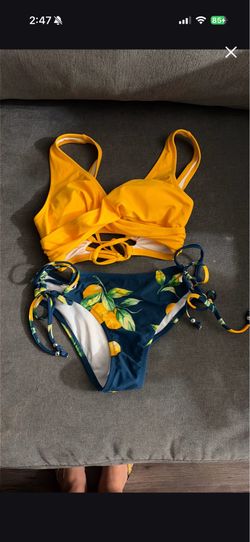 Lemon bikini set