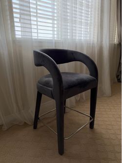 Velvet Bar Stools (4)