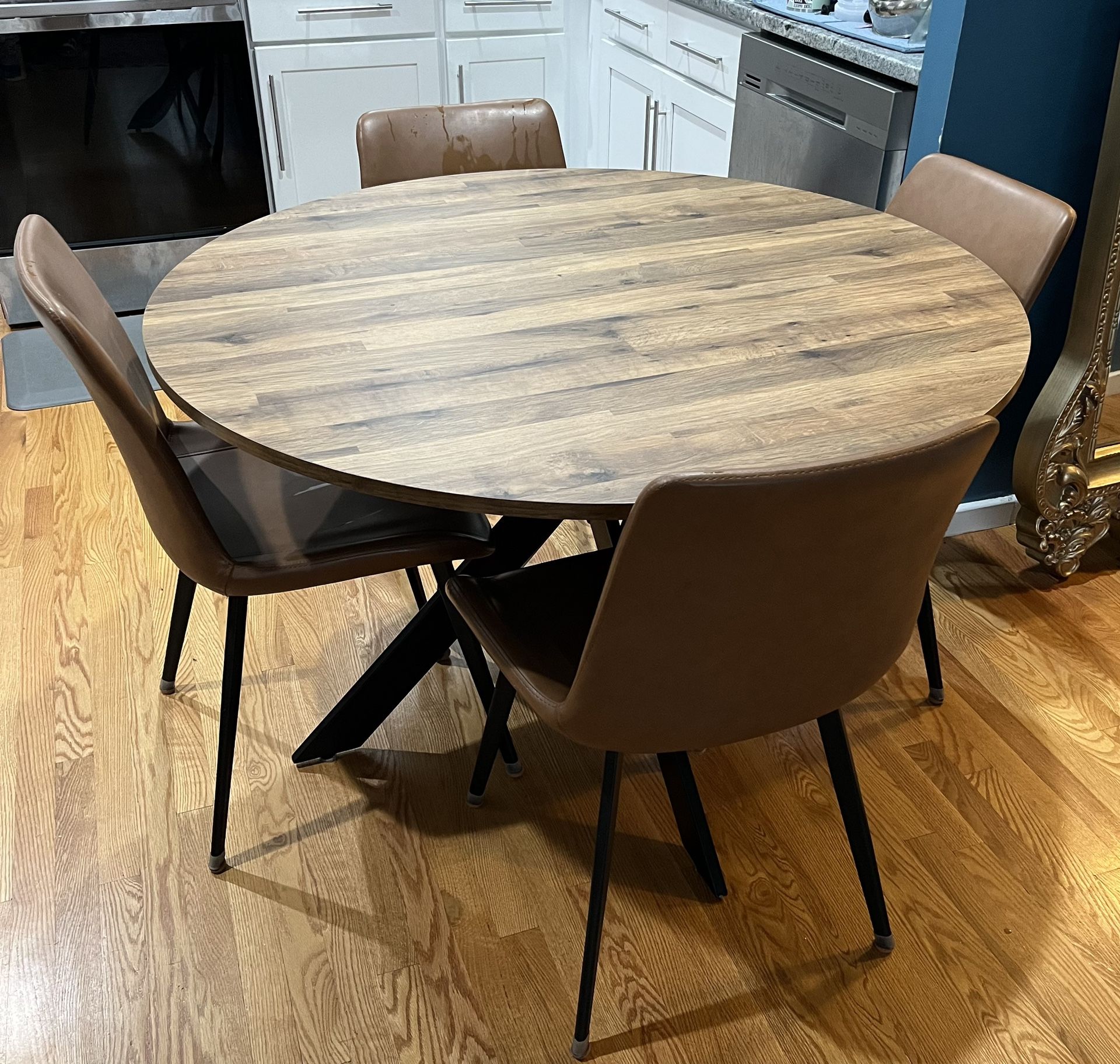 Dining Table With Four Chairs