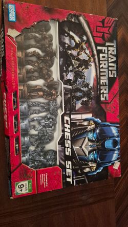 Transformers Movie Chess Set from the original 2007 Transformers film.
