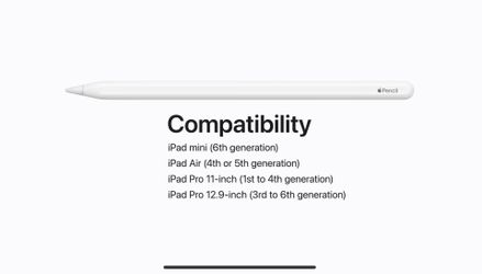 Apple Pencil 2nd Generation