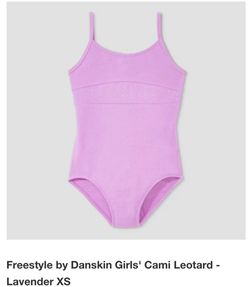 Freestyle by Danskin Girls' Cami Leotard (2) Size XS