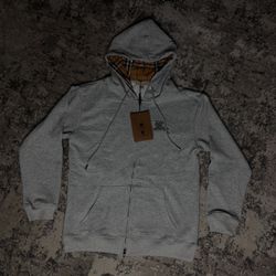 Grey Burberry Jacket 