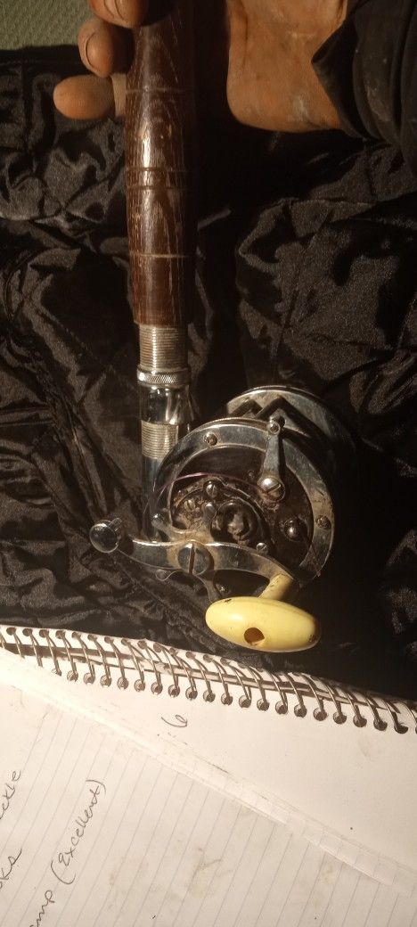 Antique Fishing Rod And Reel