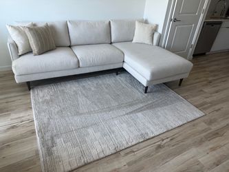 L-shaped sofa