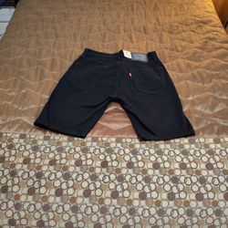 505 Levi Jean Shorts 