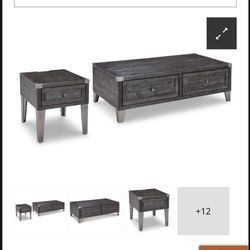 Todoe Coffee Table & End Table For Sale