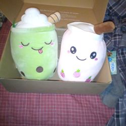 Squshy Drink Stuffed Toys