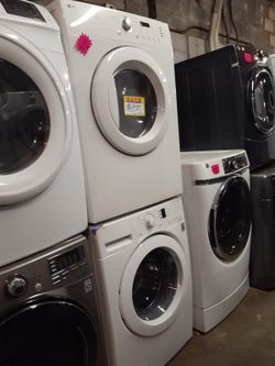 SALE ‼️ LG front load washer and dryer set working perfectly with 4 months warranty