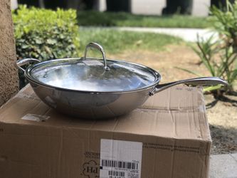 Sarten de acero inoxidable triply 14”