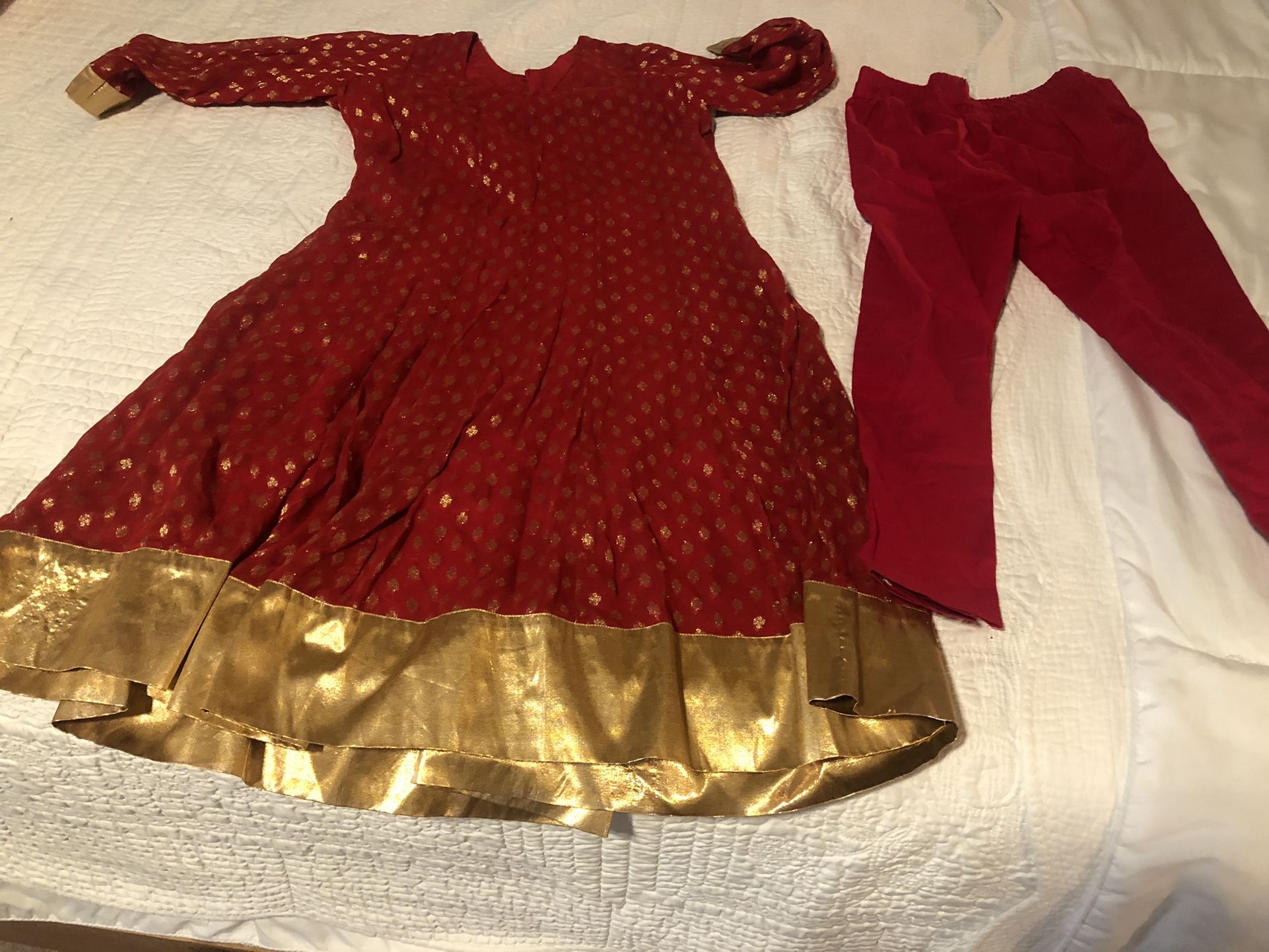 Girls 6-7 Yrs Indian Party Dress