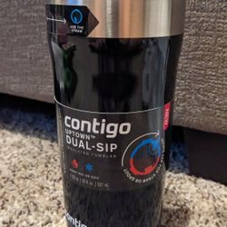 Contigo Travel Tumbler - One Lid, Two Ways to Sip!