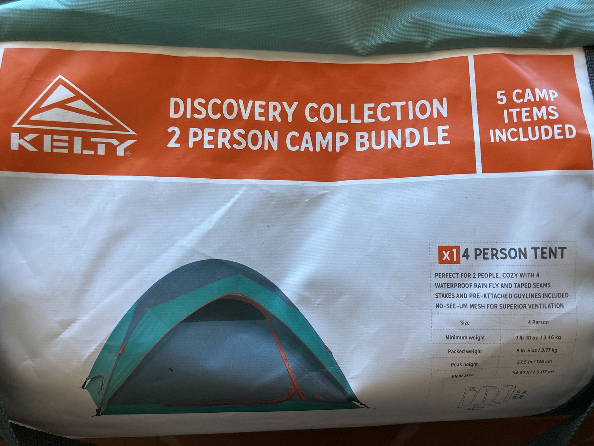 Kelty Discovery Collection 2 Person Camp Bundle New With Tags