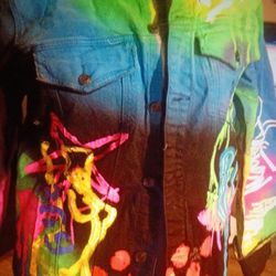 MACKEEN BINGE  DENIM JACKET  XL