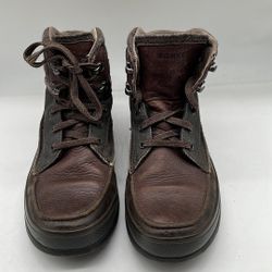 Sorel Kingston Chukka Boot Mens 8 Brown Waterproof Leather Casual Work Hiking