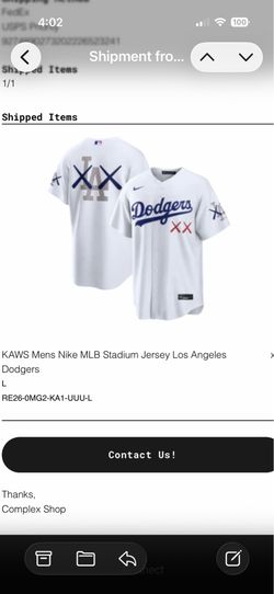 KawsXDodgers Size L