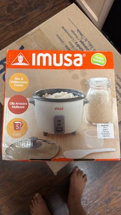 Imusa 5 cup Rice & Multipurpose Cooker