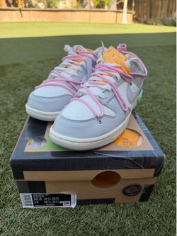 Off White X Nike Dunk Low The Lot 9 Size 10.5