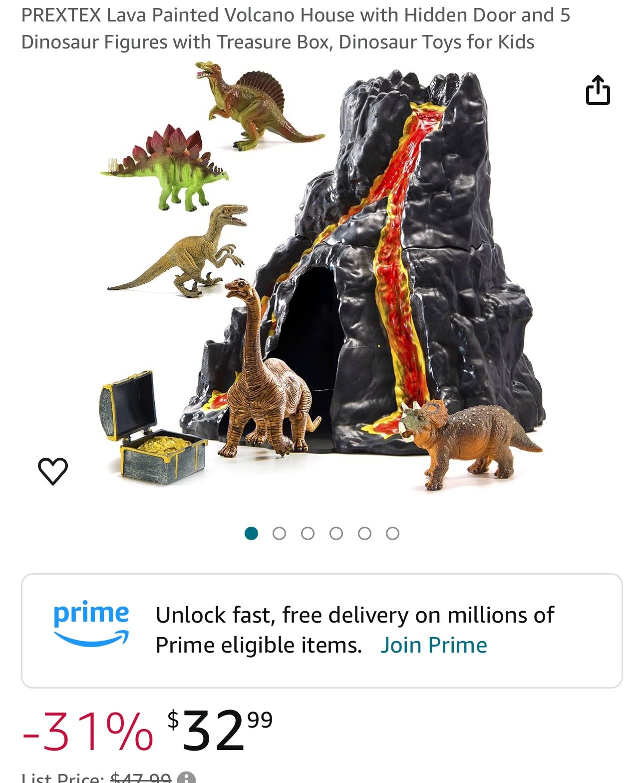 Dinosaur Volcano Toy Sets