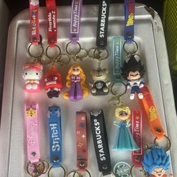 Key Chain Characters Figures