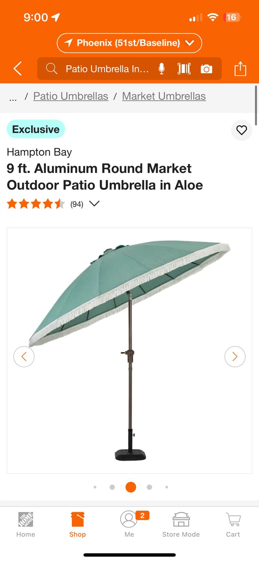 hampton bay patio umbrella components Replacement Canopy for 9119-01569900 11ft Offset The fabric has been treated for UV protection against the sun Hampton Bay 11 ft. Aluminum