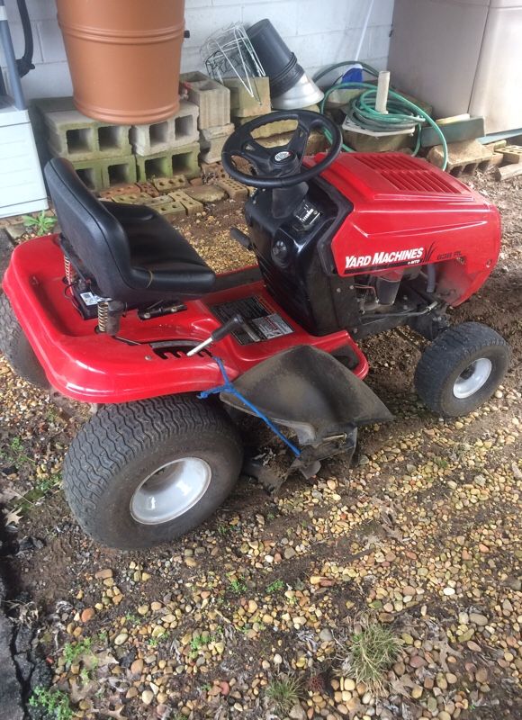 Yard machine 638 sales