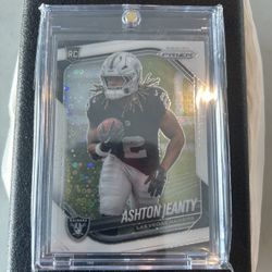 2025 Ashton Jeanty White Disco Prizm Rookie Card🔥