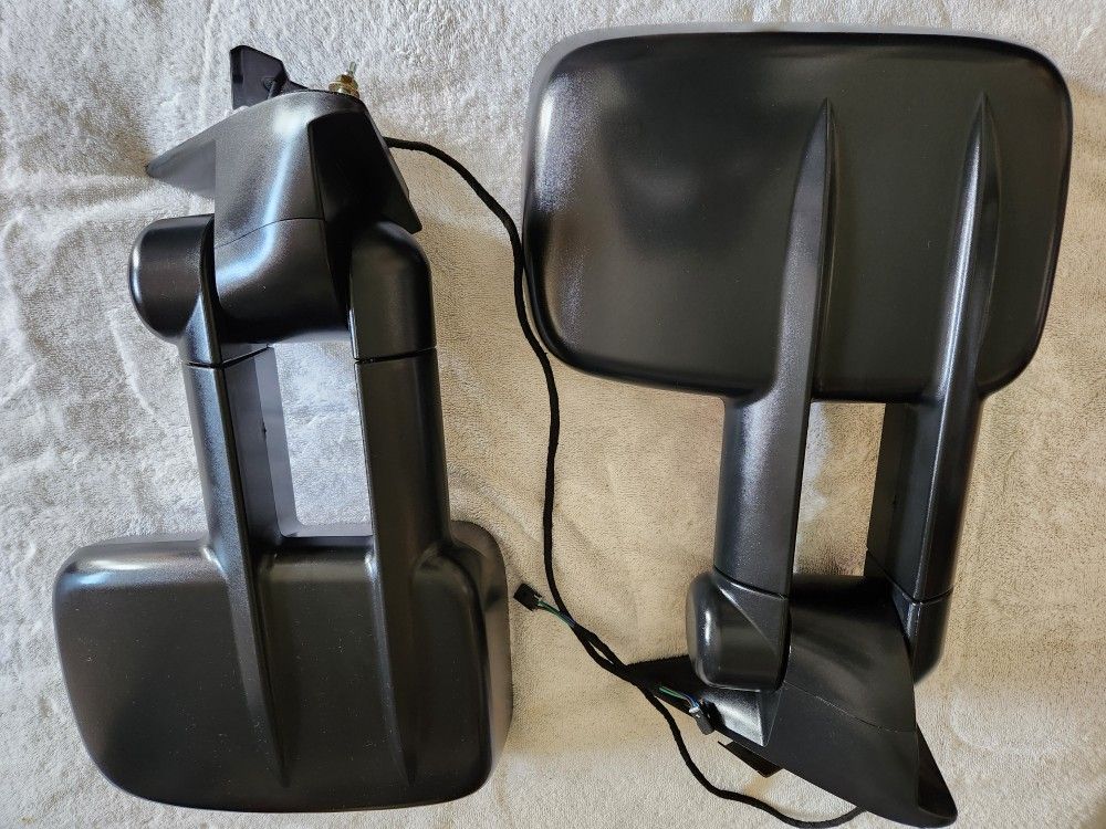 Truck Parts Set Of Tow Mirrors Used
