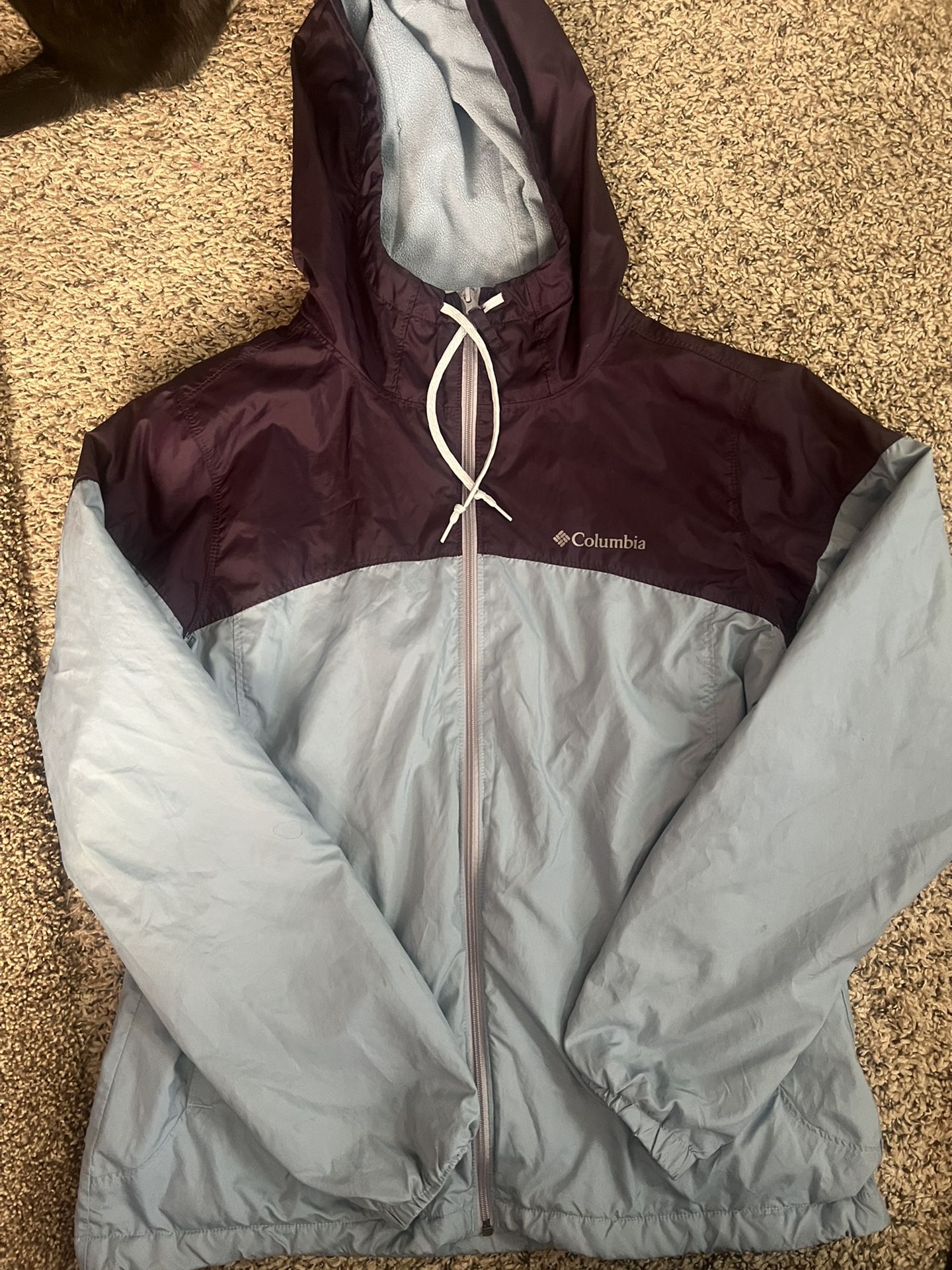 Columbia Fleece Windbreaker
