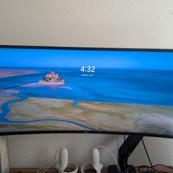 LG Gaming Monitor, 3440x1440, 144 Hz