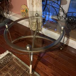 Center Coffee Table With Two Side Tables