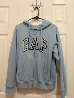 GAP Light Blue Zip Up Jacket (Small)